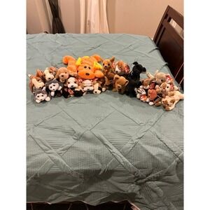 Beanie Baby Cats and Dogs Lot (23 Total)